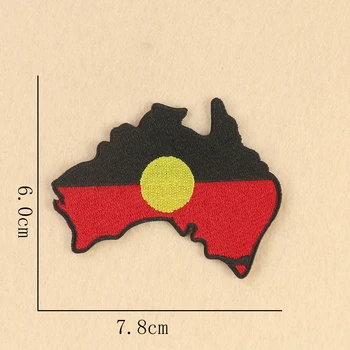 5VNT Australija Žemėlapis Emblemos Dėmės 
