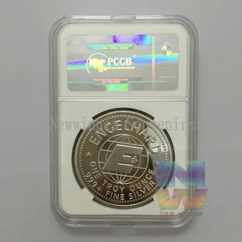 5vnt/daug JAV, 1984 m. Amerikos Prospector sidabro monetų Vieną Trojos Unciją bauda Sidabro .999 sidabrą, Suvenyrų monetas, be magnetinių 45250