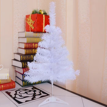 60cm Dirbtinių Kalėdinių Eglučių Kūrybos Blizgučiais Stalo Ornamentas Baltu Kalėdų Medžio naujieji Metai Darbastalio Dekoracijos Namų Puošyba