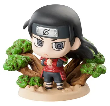 6pcs/daug Anime Naruto Pav Žaislas Naruto Sasuke Hatake Kakashi Mini Modelis Lėlės Vaikams, Žaislas, Pomėgiai Veiksmų Skaičiai