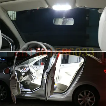 6x LED interjero apšvietimo komplektas Už Dacia Logan F90 Van skaitymo šviesa galiniai žibintai klaidų