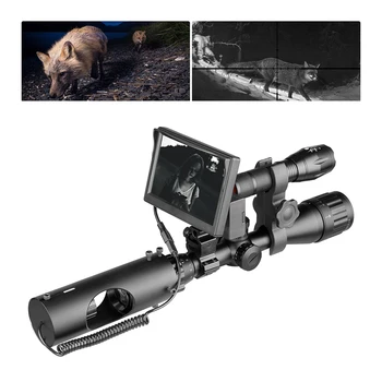 850nm Infraraudonųjų spindulių Naktinio Matymo Prietaisas tinka taikymo Sritis Optika Regos Taktinis 492 ft / 150 m lazerio SPINDULIŲ Įtaisas, Medžioklės Riflescope Fotoaparatas