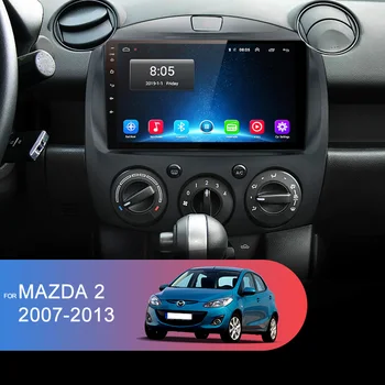 9 colių Android 9.1 Automobilio Multimedijos Vaizdo Grotuvas GPS Navigacija, WIFI, Dėl MAZDA 2 2007-2din Automobilio Radijas Stereo DVD Grotuvas 34528