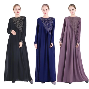 Abaja Musulmonų Suknelė Skraiste Dubaï Turkijos Islamo Drabužių Caftan Marocain Kaftan Ramadanas Suknelės Abayas Moterų Vestidos Sukienki