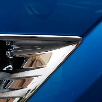ABS Chrome Priekiniai Rūko Šviesos Žibintas Padengti Apdaila Bezel Toyota Rav4 2017 2018 Dekoratyviniai Aksesuarai 14288