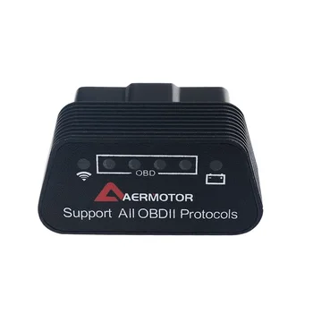 Aermotor ELM327 WIFI OBD2 Parama Android Automobilio Gedimo Detektorius Skaitytuvas Automobilių Diagnostikos Adapteris Tinka 