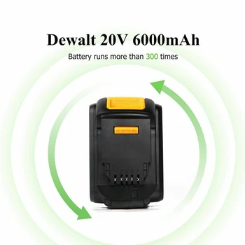 Aleaivy Original20v 9.0 Ah MAX XR Baterijos Energijos Įrankis Pakeisti DeWalt DCB184 DCB181 DCB182 DCB200 20V 5A 18Volt 20V Baterija