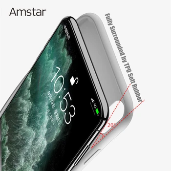 Amstar Nešiojamų Baterijų Kroviklis Atvejais iPhone 6 6S 7 8 Plius Galios banko Byloje Išorės Baterijos Įkrovimo Paketą, Atsarginės Atveju