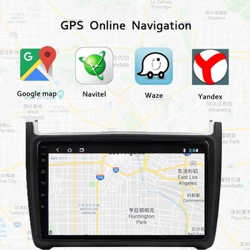 Android 9.0 2.5 D 2Din Automobilio Radijo Toyota Yaris XP90 2005-2011 Multimedia Vaizdo Grotuvas, Navigacija, GPS Autoradio BT OBD Carplay