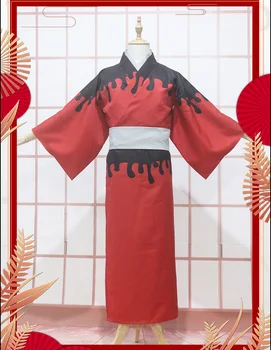 Anime Demon Slayer Kimetsu nr. Yaiba Douma Kimono Vienodas Cosplay Kostiumas Helovinas Kostiumas Moterims, Vyrams, Drabužiai Nauji 2019