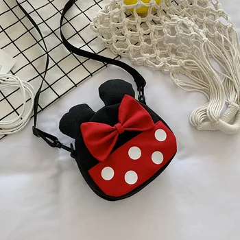 Anime Disney Mickey mouse mergina drobė 