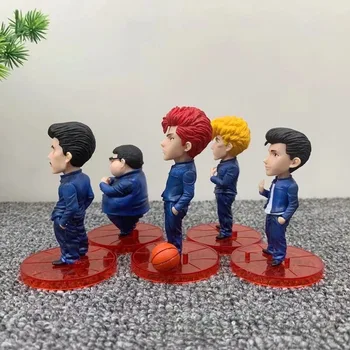 Anime Pav SLAM DUNK Sakuragi ' s Gauja Sakuragi Hanamichi Pav Krepšinio PVC Veiksmų Skaičius, Žaislų Kolekcijos Lėlės Modelio Dovana