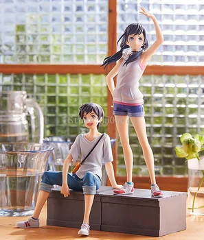 Anime Pop-Up Paradas Dūlėjimas Su Jumis Moriji Hodaka Amano Harina PVC Veiksmų Skaičius, Žaislų Pora Suaugusiųjų Kolekcijos Lėlės Modelio Dovana