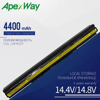 ApexWay 4400mAh 8Cells l12m4e01 Nauja baterija lenovo g505s z50-70 g50-45 g500s ideapad z710 L12L4A02 L12M4A02 L12M4E01L12S4A02