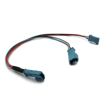 Aplinkos Šviesos diodų (LED) Y Kabelis Cupholder AC/Radijo-Mėlyna BMW F30 F31 F80 M3 19cm 7.5 į Adapterį