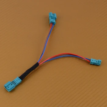 Aplinkos Šviesos diodų (LED) Y Kabelis Cupholder AC/Radijo-Mėlyna BMW F30 F31 F80 M3 19cm 7.5 į Adapterį