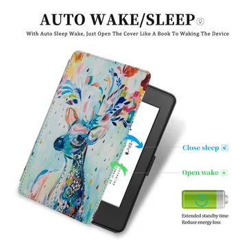 AROITA atveju Kindle Paperwhite 6th gen -2012/2013/& 7th gen 2016/2017 handheld stovi apsauginis dangtelis su sleep/wake