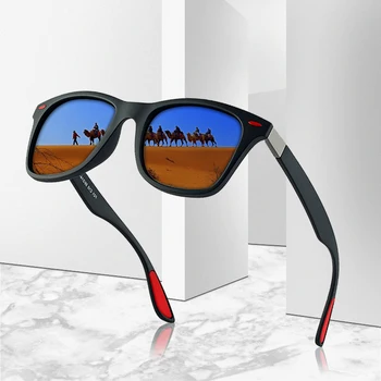 ASUOP 2019 naujas poliarizuoti akiniai nuo saulės UV400 kvadratinių rėmelių vyrų ir moterų akiniai nuo saulės klasikinis mados prekės sporto vairavimo akiniai nuo saulės 28888