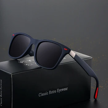 ASUOP 2019 naujas poliarizuoti akiniai nuo saulės UV400 kvadratinių rėmelių vyrų ir moterų akiniai nuo saulės klasikinis mados prekės sporto vairavimo akiniai nuo saulės
