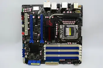 ASUS Rampage II Gene R2G 1366 pin Žaidėjas Karalystės X58 motininę Tris kanalus Originalo PC pagrindinėse plokštėse Rinkinys