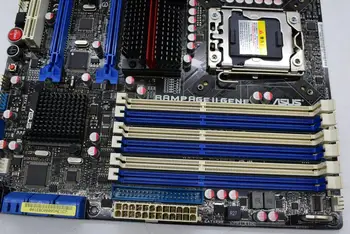 ASUS Rampage II Gene R2G 1366 pin Žaidėjas Karalystės X58 motininę Tris kanalus Originalo PC pagrindinėse plokštėse Rinkinys
