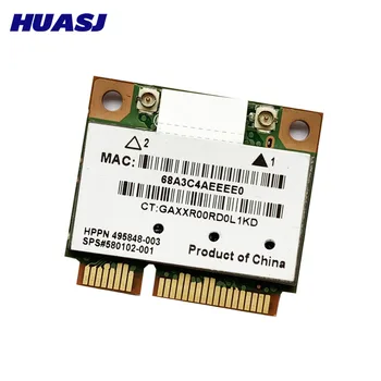 Atheros AR5BHB92-H 300 Mpbs 802.11 a / b / g / n Dual Band 2.4 G / 5G Mini PCIE Wireless N Kortelės AR9280 windows / Mac wifi modu 6659