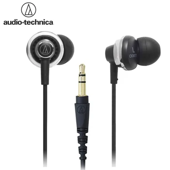 Audio Technica ATH-CKM77 3.5 mm ausų Laidinio Ausinės HIFI Sporto Stereo laisvų Rankų įranga HD Garso Ausines 