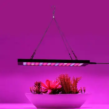 Auginimo Lempos, LED Grow Light 25W 45W vidinis Augalų Apšvietimas Fitolampy Augalai, Gėlių, Daržovių Daigų Auginimo Su Kabliu