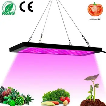 Auginimo Lempos, LED Grow Light 25W 45W vidinis Augalų Apšvietimas Fitolampy Augalai, Gėlių, Daržovių Daigų Auginimo Su Kabliu