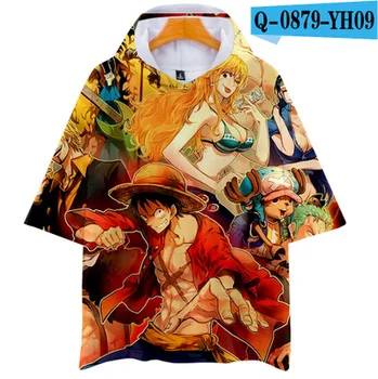 Aukštos Quallity Japonų Anime ONE PIECE Karšto Periphera Gobtuvu marškinėliai Vyras, Moteris, Cosplay Kostiumų Periphera T-shirt