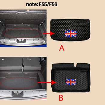 Automobilio bagažo skyriaus kilimėlis, bagažo apačioje talpinimo padas BMW VIENAS MINI COOPER S F54 F55 F56 F60 R60 TAUTIETIS Automobilio Salono neslidus kilimėlis