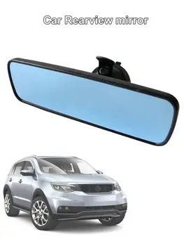 Automobilio Galinio vaizdo Veidrodėlis Anti-glare Universaliųjų Automobilių, Sunkvežimių Interjero siurbtukas Blue Veidrodis Plataus kampo Paviršiaus Blue Veidrodis Auto Dalys