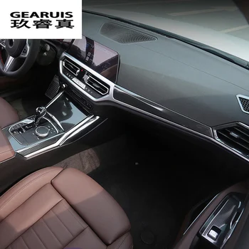 Automobilio stilius Anglies pluošto Sukrovimas Valymas Porankiu langelį apsaugoti lipdukai apima BMW 3 Serise G20 G28 Interjero Auto Priedai