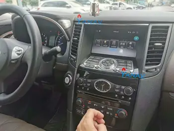 Automobilių GPS navigacijos, grotuvo-Infiniti FX35 2012-2019 automobilio garso sistemos multimedia auto radijas, DVD grotuvas, Tesla Stiliaus HD jutiklinis ekranas