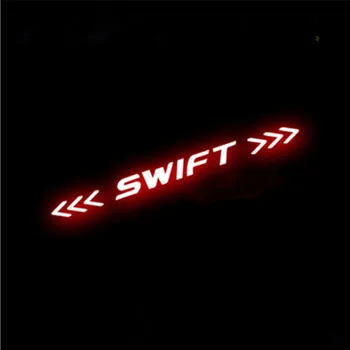 Automobilių stabdžių žibintas Anglies pluošto 3D lipdukas, Skirtas Suzuki Swift 11752