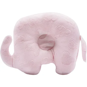 Baby Dramblys Pagalvę Anti-Roll Kelią Plokščia Galva Miega Positioner, skirtas Naujagimių, Kūdikių Berniukų, Mergaičių Minkštas Aksominis Medvilnės Užpildymas
