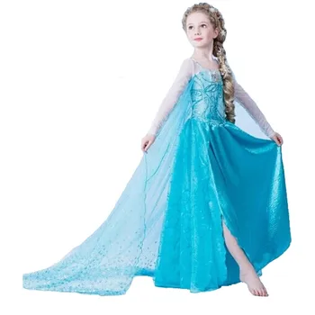 Baby Girl Dress Cosplay Princesė Kostiumas Vaikams Suknelės Mergaitėms, Drabužiai, Paauglės Drabužius 8 10Yrs 24009