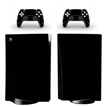 Balta Sidabro Spalva PS5 Standartinis Diskas Odos Lipdukas, Decal Padengti 5 PlayStation Konsolės ir Valdytojai PS5 Odos, Vinilo Įklijos