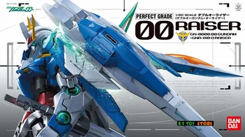Bandai PG 1/60 Gundam Puikiai Klasės 00 Pjesė Mobiliojo Kostiumas Modelio Rinkiniai Plastikiniai Modelis 4180