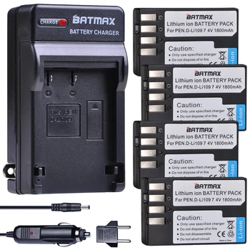 Batmax D - Li109 D-li109 Baterija akku +Digital Kroviklis 