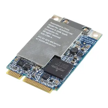 Belaidžio Adpter Kortelės Wifi Mini PCI-E WLAN Broadcom BCM94321MC BCM94321 wireless-N 802.11 a/b/g/n 300Mbps Apple MacBook nešiojamas kompiuteris
