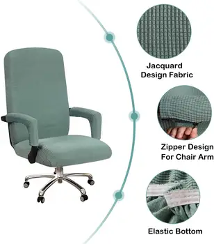 Biuro Kėdė Padengti Kompiuterinės Kėdės Apima Sukasi Pasukama Kėdė Padengti su Porankiu Apima Universalus Boso Kėdė Padengti Apsaugos