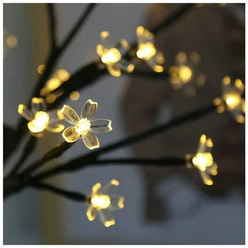 Bonsai Medis, Gėlių Žibintai LED Cherry Blossom Plug Varomas Namų Biuro Miegamojo, Stalo, Stalo Vestuvių papuošalai Kalėdų