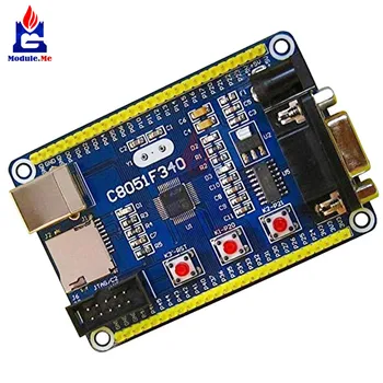 C8051F340 Plėtros Valdybos Mokymo Eksperimentas Mikrovaldiklių Programuotojas C8051F Mini Stiprintuvo Sistema Lenta su USB Laidu