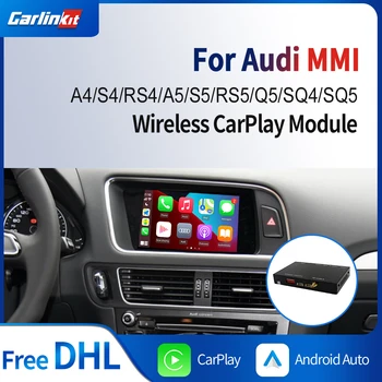 Carlinkit Dekoderis, 2,0, AUDI A4 A5 S4 S5 Q5 Q7 A4L Q5L MMI 3G Apple CarPlay ir 