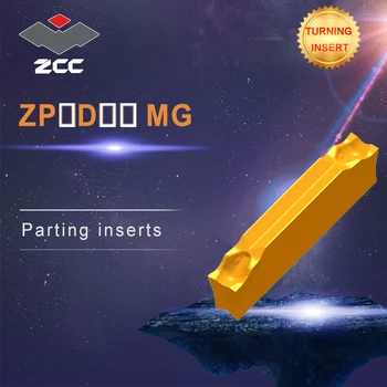 CNC tekinimo įrankiai įdėklai 10vnt/daug ZP-D-MG ZPED ZPFD ZPGD padengtas įtvirtino karbido tekinimas plieno įdėklai nerūdijančio plieno sklastymas