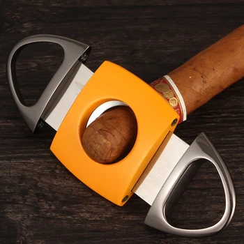 COHIBA Cigarų Pjovimo Lengvesni Priedai Nustatyti Metalo Fakelas Cigarų Žiebtuvėlio Butano Dujų Vėjo Žiebtuvėliai Metalinių Aštrių Siggar Cutter