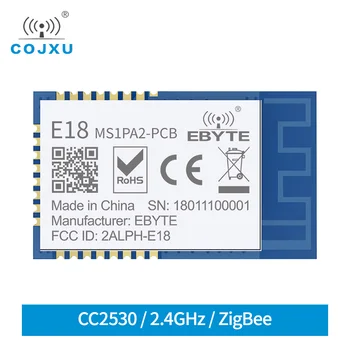 COJXU E18-MS1PA2-PCB CC2530 Modulis ZigBee 2.4 GHz 20dBm 800m Mažas Energijos Suvartojimas Belaidis siųstuvas-imtuvas Siųstuvas Imtuvas