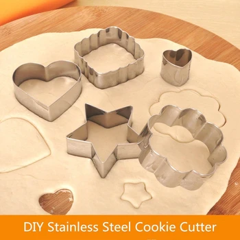 Delidge 24pcs/set Daug Figūrų Cookie Cutter 3D Nerūdijančio Plieno Tešlos Sausainių Kepimo Forma 