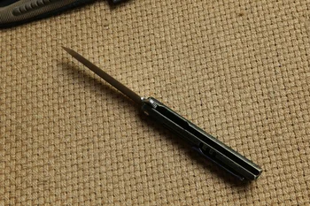 DICORIA Djinn taktika sulankstomas peilis rutulinis guolis M390 peiliukų titano rankena kempingas medžioklės lauko Išgyvenimo peiliai EDC Įrankiai